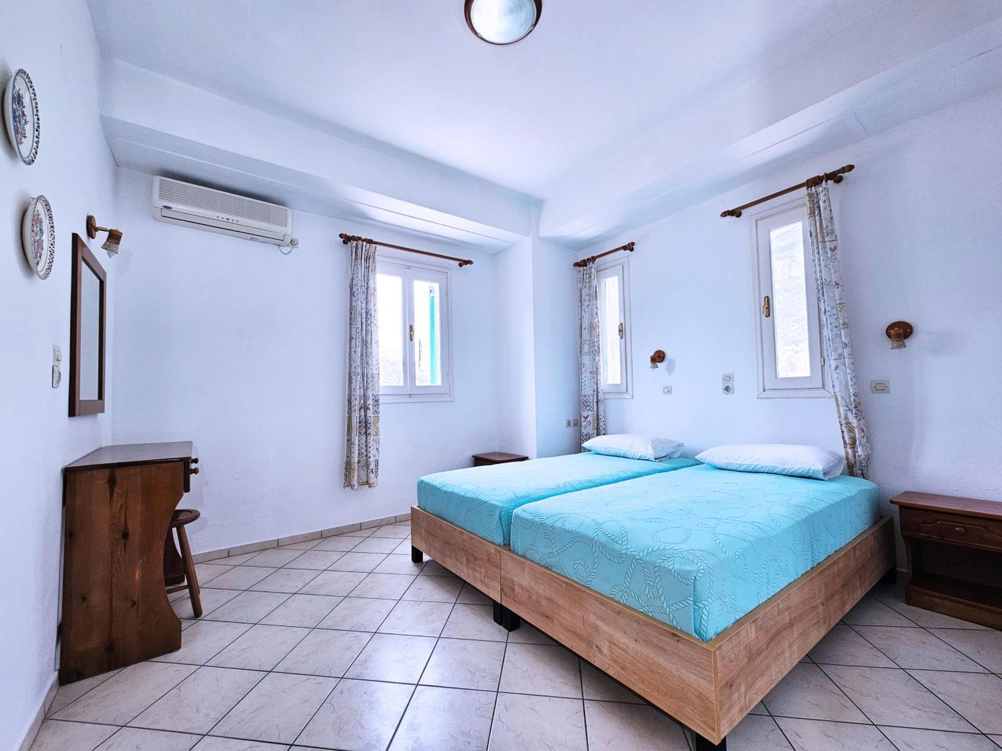 Sunflowers Apartments Marathókampos Dış mekan fotoğraf